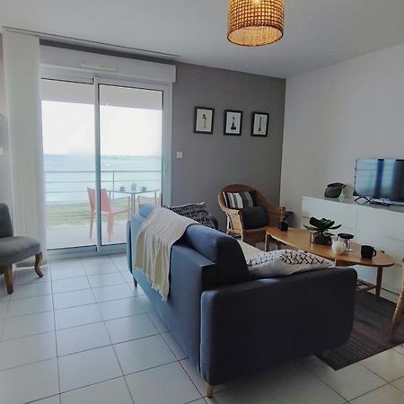 Apartmán Reve Bleu - Vue Mer Exceptionnelle - Wifi - Draps Et Serviettes Inclus - Balcon Avec Mobilier De Jardin Penmarcʼh Exteriér fotografie