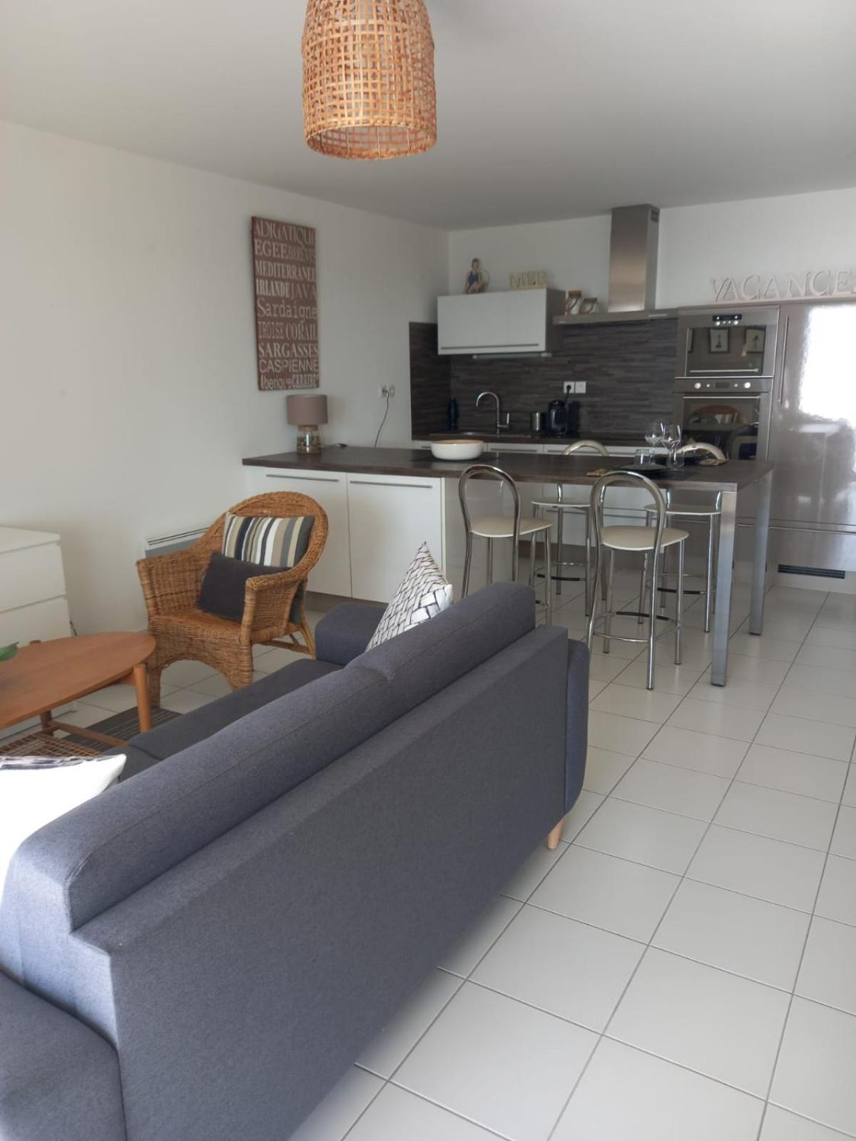 Apartmán Reve Bleu - Vue Mer Exceptionnelle - Wifi - Draps Et Serviettes Inclus - Balcon Avec Mobilier De Jardin Penmarcʼh Exteriér fotografie